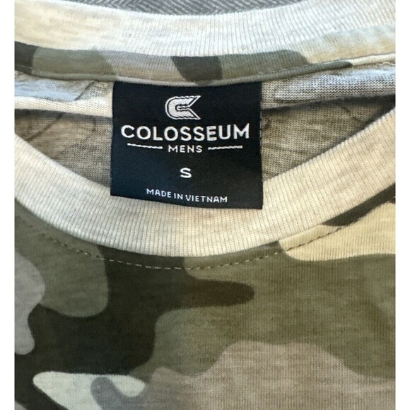 Colosseum Kansas State K-STATE WILDCATS Long Sleeve Knit Camo NCAA Shirt-S NEW - Picture 3 of 8